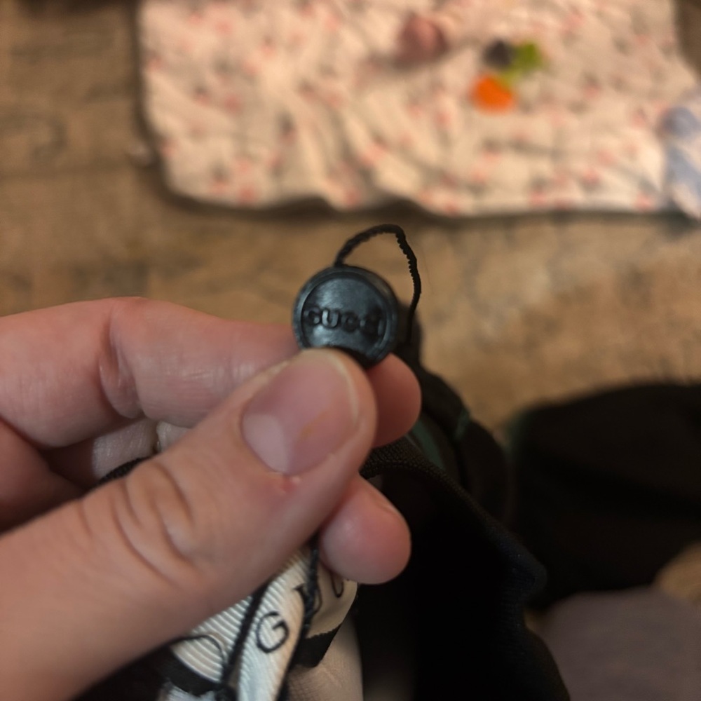 Black and Green Gucci Tracksuit with Red Accents - Picture 4 of 5